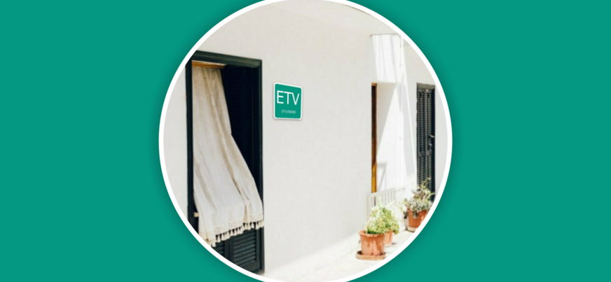 etv placa vivienda vacacional 