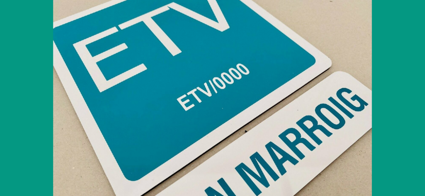 etv placa vivienda vacacional 