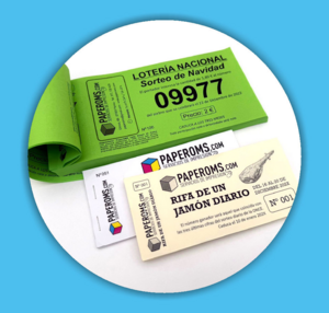 participaciones, rifas y sorteos