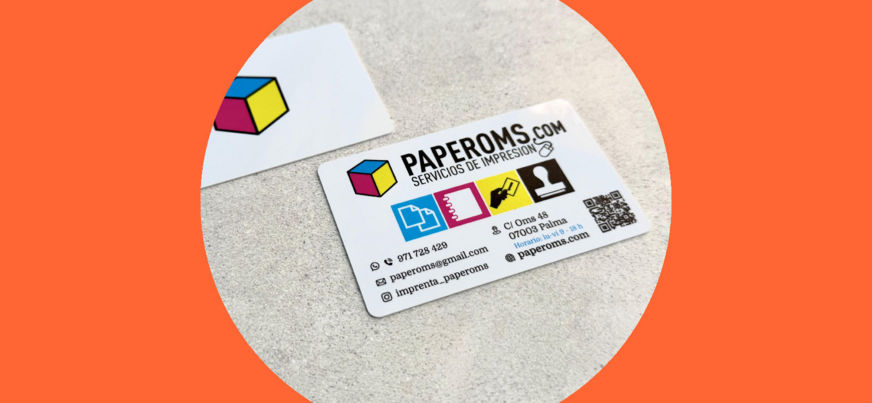 tarjetas pvc
